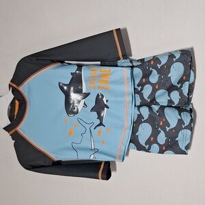 Carters Simply Joy Boys Swim Set Rashguard